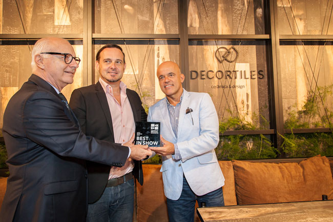 Decortiles conquista prêmios de melhor produto na Expo Revestir 2016