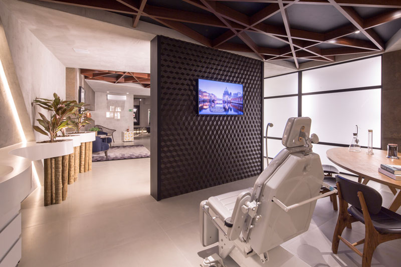 Consultório do Cabelo por Simmetria Arquitetura
