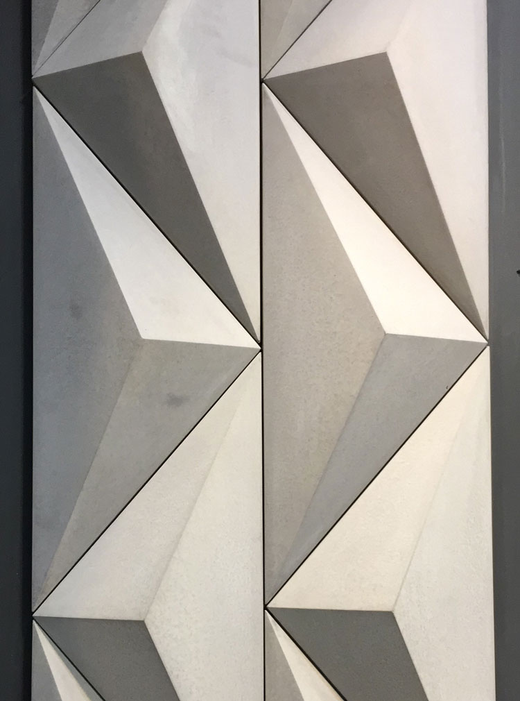 revestimento cimentício decortiles artesanal triângulo 1 lançamento 2018