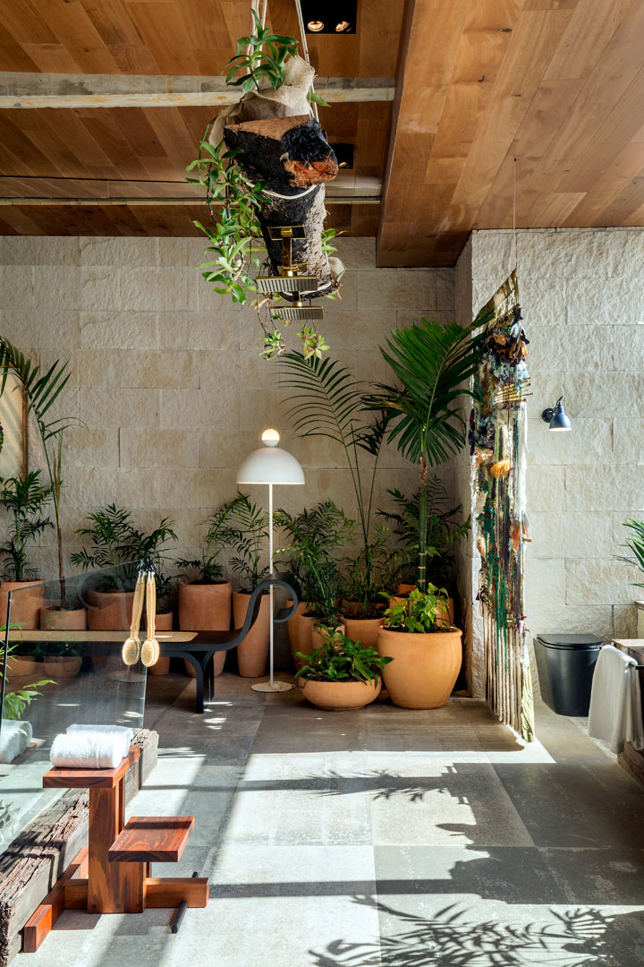 5 Aldeia Sala de Banho - W. Leão Ogawa e Heitor Arrais - Porcelanato Haus Decortiles