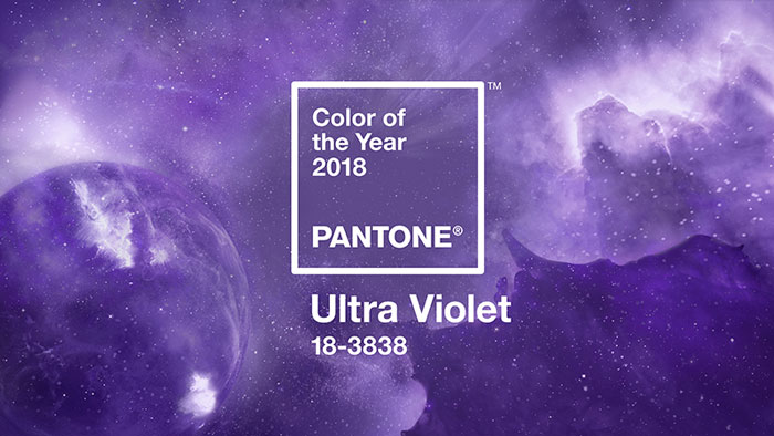 cosmos em alta - pantone 2018 ultra violet
