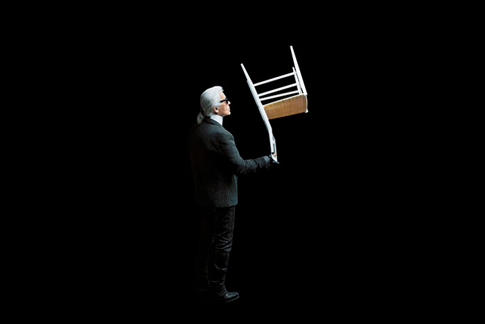 O legado de Karl Lagerfeld na decoração - projeto para marca de móveis Cassina