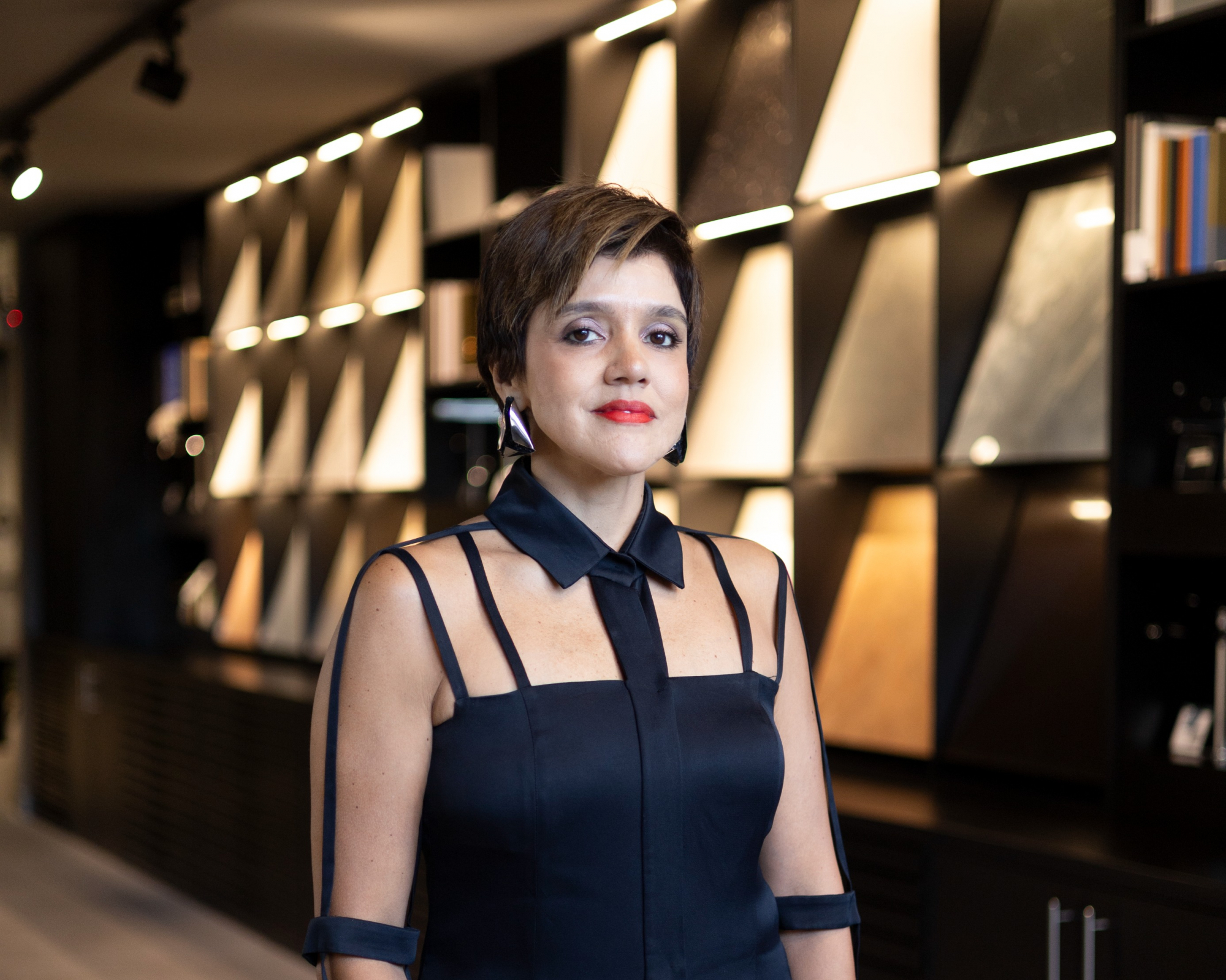 Carol Gay apresenta coleção Alexandria em evento no Peru