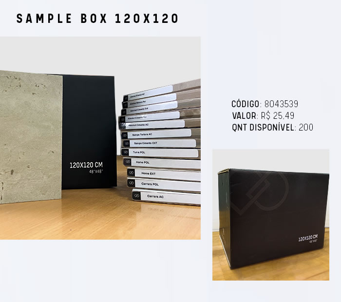 Sample Book - Em Estoque