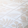 Detalhes Artesan Folhas Off White BR