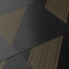 Detalhes Outline 3 Black Gold AC