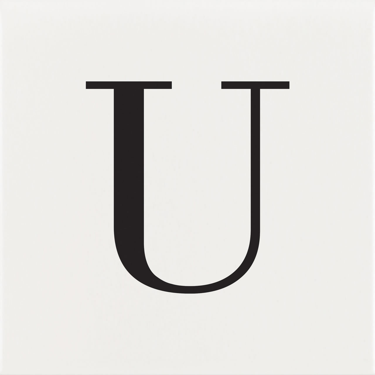 Letter U AC Decortiles