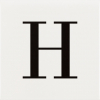 Letter H AC