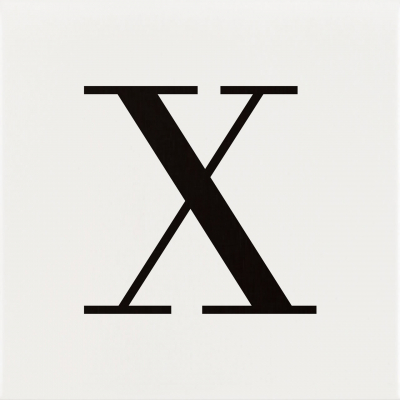 Letter X AC